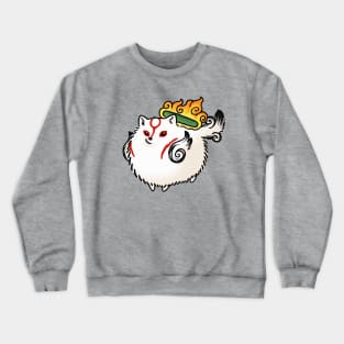 Smol Amaterasu Crewneck Sweatshirt